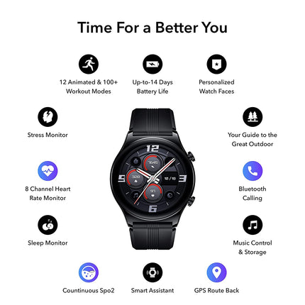 Honor Watch GS 3 Smartwatch with AMOLED Screen (UNBOXED) - Unboxify